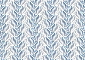 patrón de onda abstracto sin fisuras vector