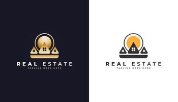 Luxury Gold Real Estate Logo Building Property Development Architecture and Construction Logo vector