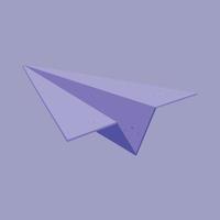 paper plane vector