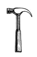 hammer hand tool vector