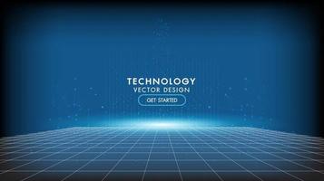 Abstract technology background vector