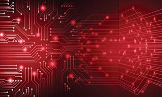 cyber circuit future technology concept background vector