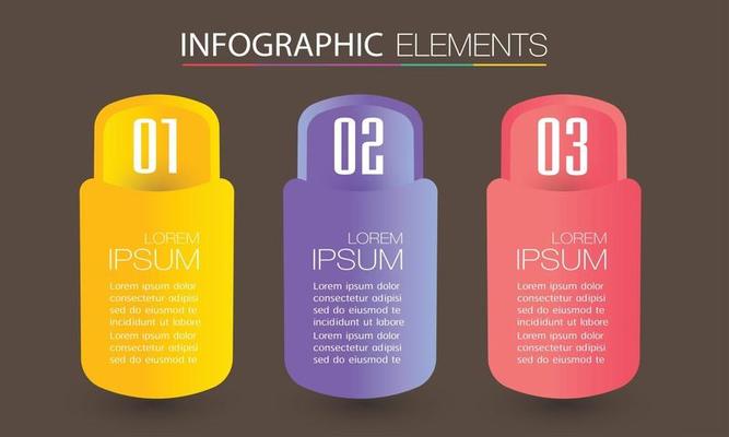 modern text box template banner Infographics