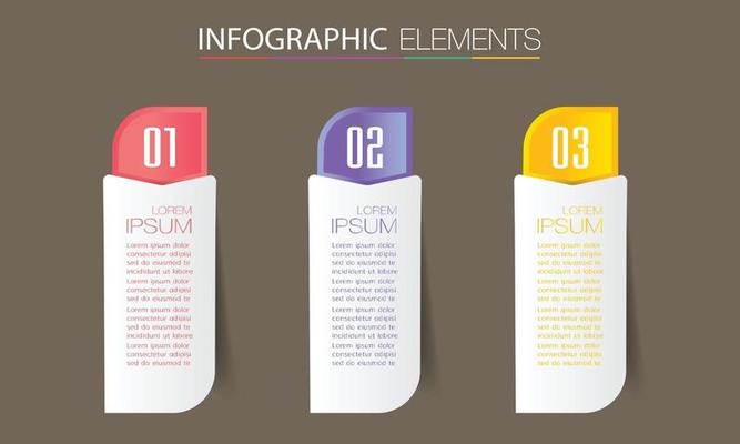 modern text box template banner Infographics