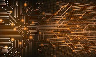 cyber circuit future technology concept background vector