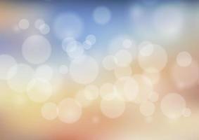 Abstract bokeh background vector