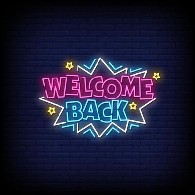 Welcome Back Sign Vector Art, Icons, and Graphics for Free Download