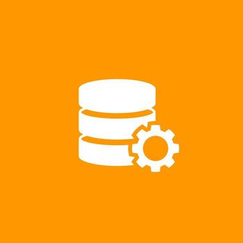 data processing icon vector