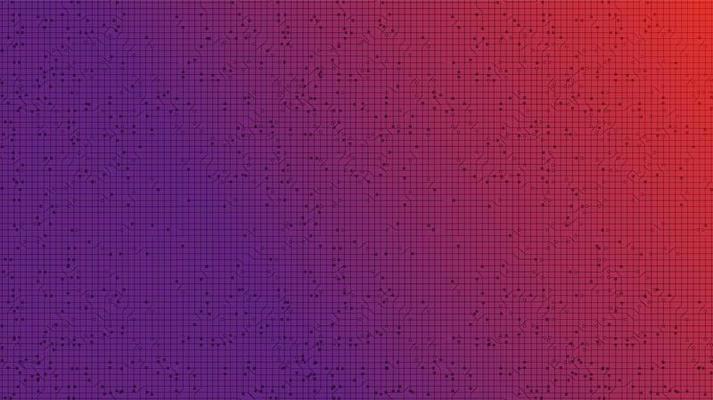 Purple Circuit Microchip Technology on Future Background