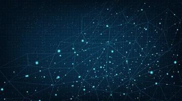 Speed Electronic Circuit Microchip Technology Background vector