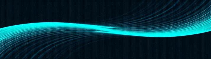 Waving Technology Background vector
