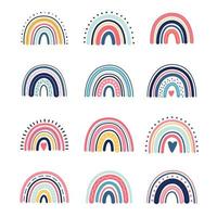 Boho Rainbow Vector Art Icons And Graphics For Free Download