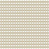 golden circle seamless and geometric pattern vector