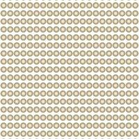 golden circle seamless and geometric pattern vector