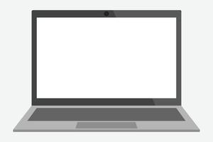 Laptop icon simple design vector