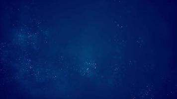 Glittering Particles Sparkles Blue Motion Background Video