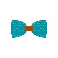 Bow tie flat icon vector