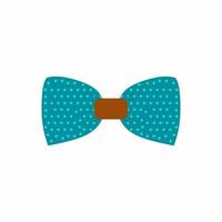 Bow tie flat icon vector