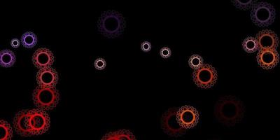 Colorful vector abstract background with gradient