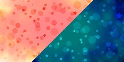 Abstract vector background with colorful gradient