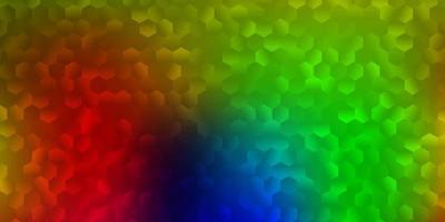 Abstract vector background with colorful gradient