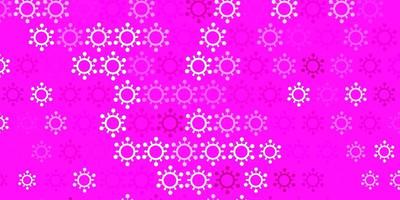 Abstract vector background with colorful gradient