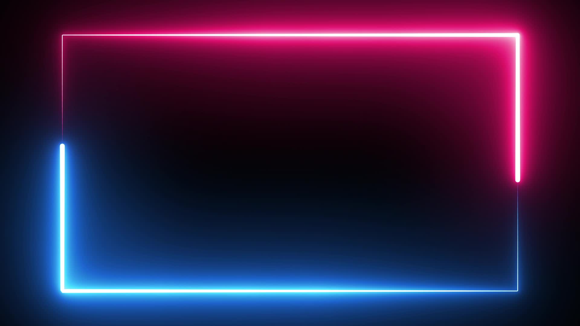 Download Neon glow color flowing square background for free.