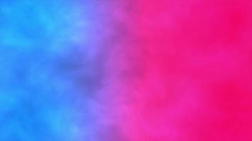 blauwe en roze rookachtergrond video