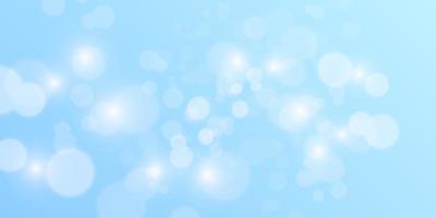 Abstract blue bokeh background vector