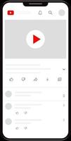 Youtube mobile page vector