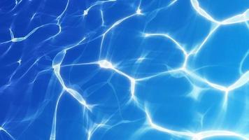 superfície da água da piscina
