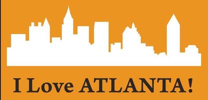Georgia Atlanta city silhouette vector