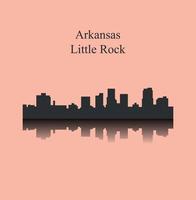 Little Rock Arkansas vector