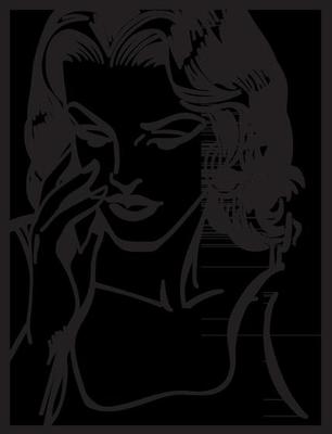 Beautiful Fictional Girl With Boy Cut Hair Smiling 2429751 Vector Art At Vecteezy