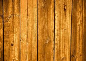 Ancient brown wooden door background photo