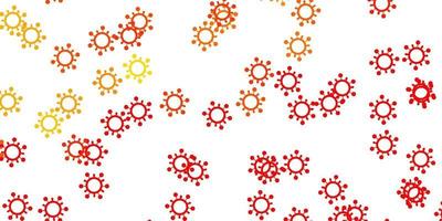 Abstract vector background with colorful gradient
