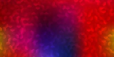 Abstract vector background with colorful gradient