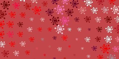Colorful vector abstract background with gradient