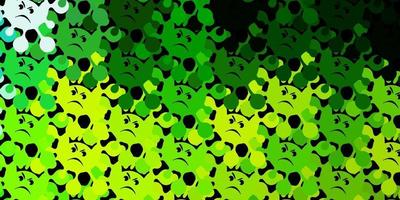 Abstract vector background with colorful gradient