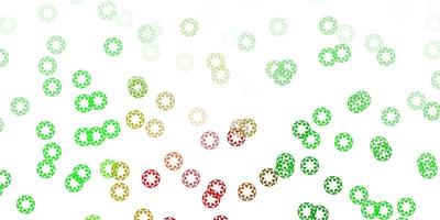 Colorful vector abstract background with gradient