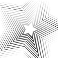 Star line pattern background vector