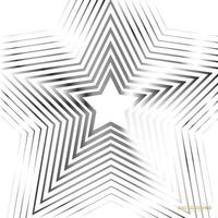 Star line pattern background vector