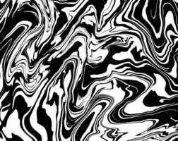 Black and white abstract marble texture. Monochrome abstract background. Vector illustration