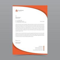 Letterhead Template Vector