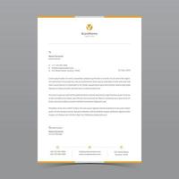 Letterhead Template Vector