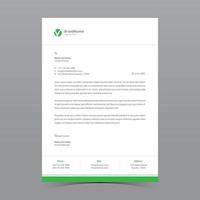 Letterhead Template Vector