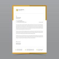 Letterhead Template Vector