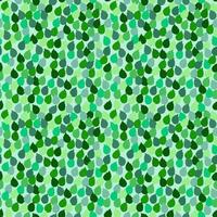 Seamless repeating pattern with green leaf abstract background design for fabric textile cover print or wrapping paper vector