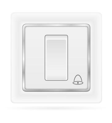 electrical equipment outlet for indoor electricity wiring stock vector illustration isolated on white background
