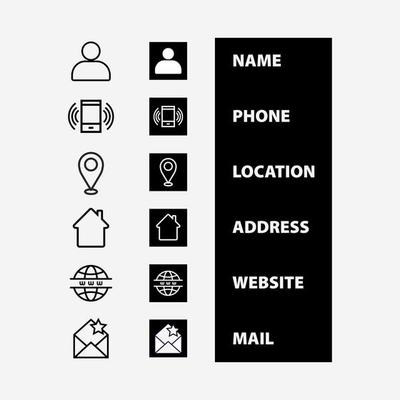 Contact Vector Art, Icons, and Graphics for Free Download